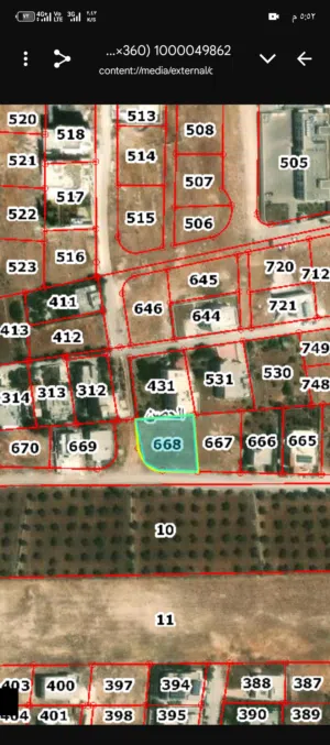 Residential Land for Sale in Irbid Al Husn