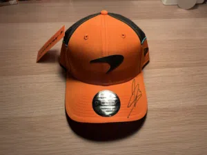 Signed Lando Norris Mclaren New-Era Cap (Brand New)