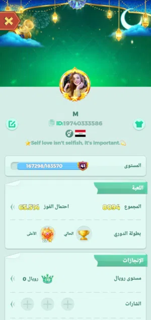 حساب لودو الوصف