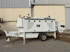 Concrete mixing machines