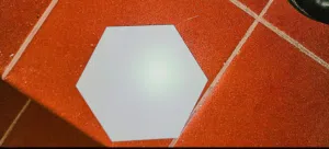 Ceramic Tiles 3 boxes each box 29pcs round shape(size 200×230mm)