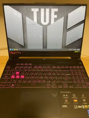 Asus TUF F15 gaming laptop