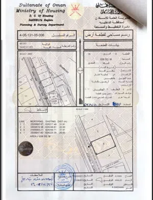 Residential Land for Sale in Muscat Misfah