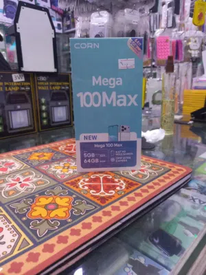 جهاز CORN Mega 100 Maxمواصفات 64جيجا رام5 بطارية 5000امبير