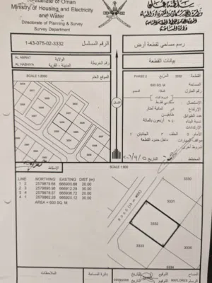 Residential Land for Sale in Muscat Amerat