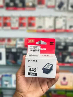 Brand New Canon PG 445 Cartridge in Oman Crisp text Smudge resistance
