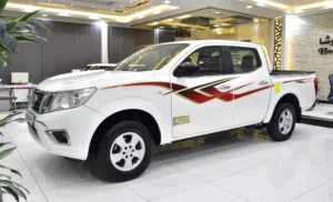 Nissan Navara SE ( 2020 Model ) in White Color GCC Specs
