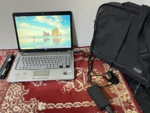لاب توب HP Pavilion dv5 بحالة جيدة مع الشاحن والشنطة