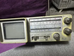 تلفزيون مع راديو ياباني ماركه orion قطعة نادره جدا لهواة المقتنيات القديمه