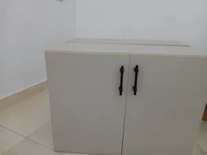 دولاب مطبخ تعليق زوز طروف الطول 60 العرض 60 اللون رمادي للبيع