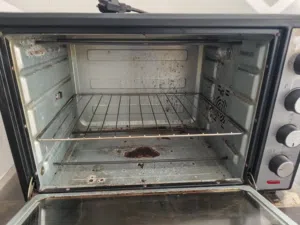 فرن كهرباء مستعمل نوع ماجيك شغال 100% فوق وتحت وغاز مصري خمسه عيون شغال فوق وتحت