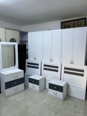 غرفة نوم ب 3 تخوت خشب ساندويش تفصيل محلي جديد