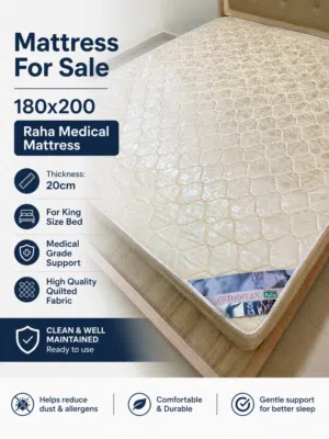 Mattress For Sale – Raha Medical Mattress (King Size)