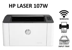 New HP Laser 107w A4 Monochrome laser printer for sale