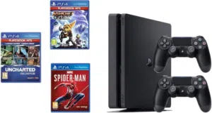 Sony PlayStation 4 - Slim  with 2 Controller