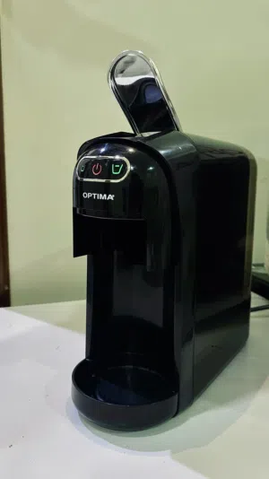 ماكينة قهوة OPTIMA 4 في 1 + كبسولات هديه