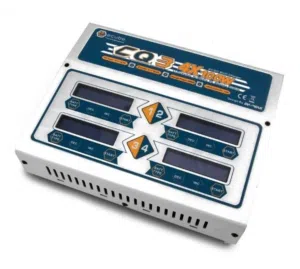 يتوفر لدينا جهاز  شاحن الخلايا     يحتوي  على 4 مداخل    كل مدخل على 100 واط