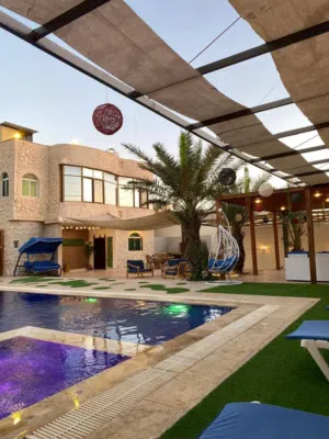 2 Bedrooms Chalet for Rent in Amman Airport Road - Manaseer Gs