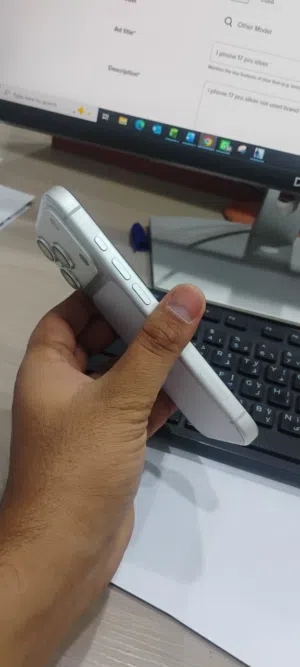 Selling my iPhone 17 Pro 256GB Silver in excellent condition.
