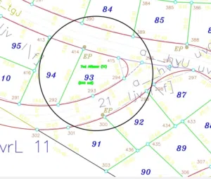 أرض بمشروع إسكان نقابة المهندسين - نابلس بيت امرين