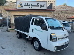 بكب كيا بونغو 2021 كهرباء بالكامل تقطع بالشحنة الواحدة 270 كم بحالة الوكالة كاملة الإضافات .....