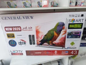 شاشه جنرال 43 سمارت ضد الكسر اقل سعر بالمملكه