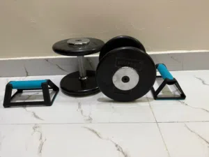 دمبل للبيع قابل للتفاوض جودة عالية صنع من شركة gymtek الأمريكية 10 kg لكل دمبل
