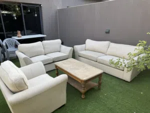 Ashley Furniture Living Room Set - 3+2+1