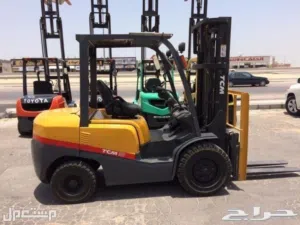 تاجير رفعات شوكية تحميل وتنزيل جميع انواع البضائع نقل البضائع خدمه 24 ساعه