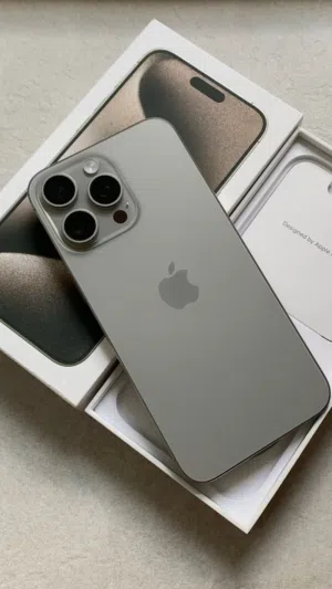 آيفون 15 برو ماكس تيتانيوم