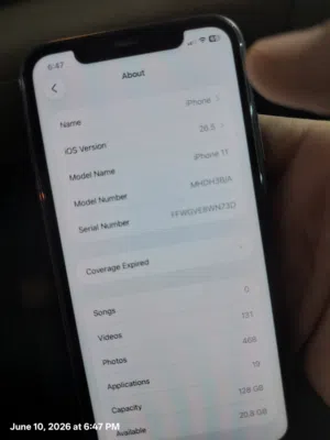 I phone 11 in good condition like new