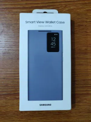 كفر smart view لجهاز galaxy s24 ultra اصلي اللون بنفسجي