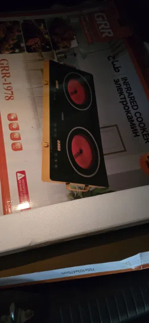 للبيع موقد كهربائي جديد