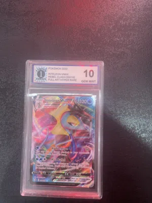 Pokémon card graded gem mint 10