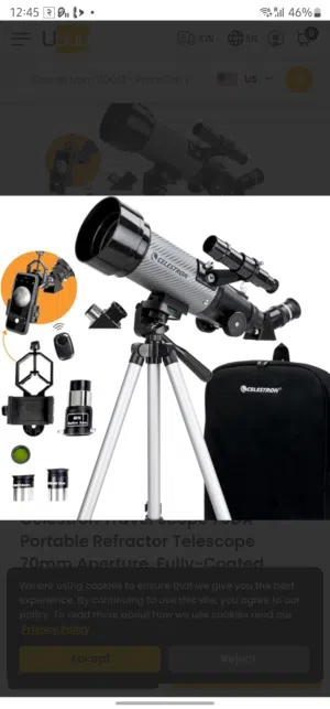 70 dx come with box and bag