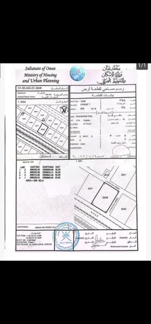 Residential Land for Sale in Muscat Quriyat