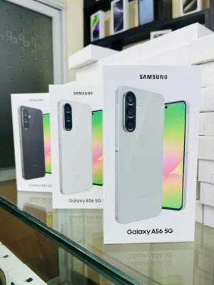 SAMSUNG A56 5G 256GB 12RAM  جديد كفالة BMS