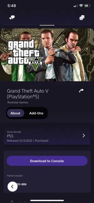 حساب GTA 5