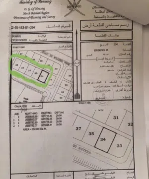 Residential Land for Sale in Al Batinah Suwaiq