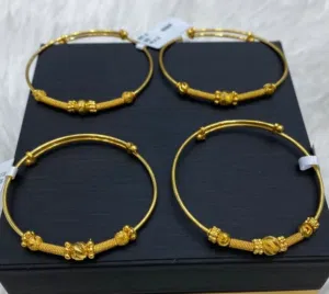 اساور ذهب عيار 21 ذهب