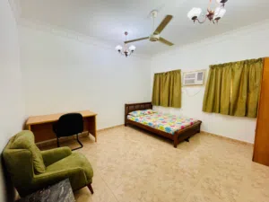 For Ladies, Ground floor Full Furnished room with Sharing bathroom in Ghubrah near Royal Hospital