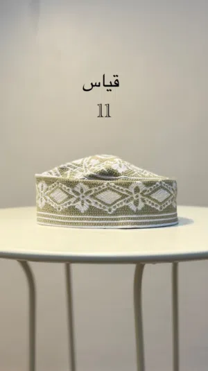 للبيع كميم عمانيه نقشه عمانيه  خياطه يد بنجلاديش  دبل لاين