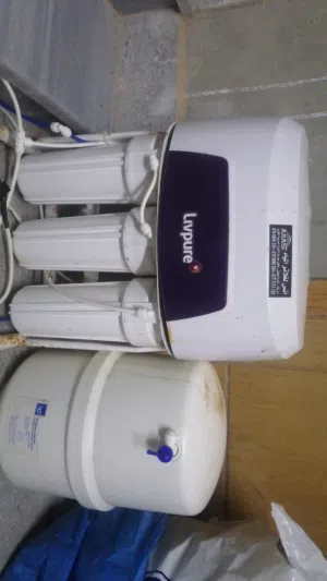 فلتر صناعه هنديه نوع livpure مستعمل للبيع بحاجه ل ممبرين فقط 7 مراحل تحليه