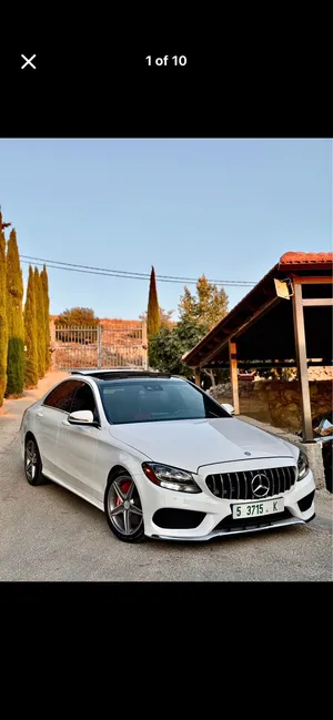 mercedes-benz-c300-2016-محرك-سعة-2000-254-hp-حصان