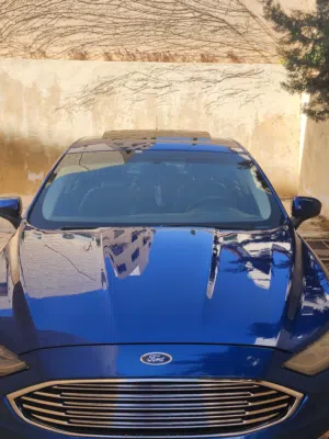 فورد فيوجن 2018 هايبرد سبورت بكج مع فتحة 7 جيد فحص كامل صيانة الوكالة