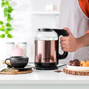 غلاية ماء جيباس زجاجية أصلية (جديدة بالكرتون)