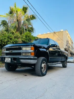 شيفروليه سلفرادو 2500HD Work Truck موديل 1996 حالتها ممتازة ديزل مرخصة