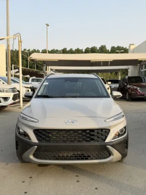 780 AED/MONTH 0% DP HYUNDAI KONA SEL (2022) هيونداي كونا بلون رمادي فول اوبشن