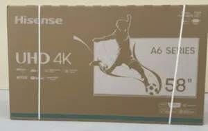 شاشه هايسينس فل سمارت اوامر صوتيه 58 بوصه بسعر ناااار