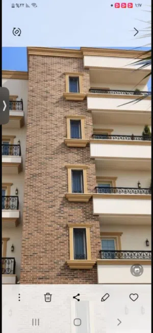 شقة للبيع كبيرة عمارة حديثة تقع في طرابلس بن عاشور وسعاية البدري